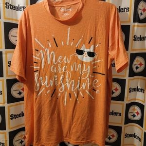NWOT 3xl cat tshirt